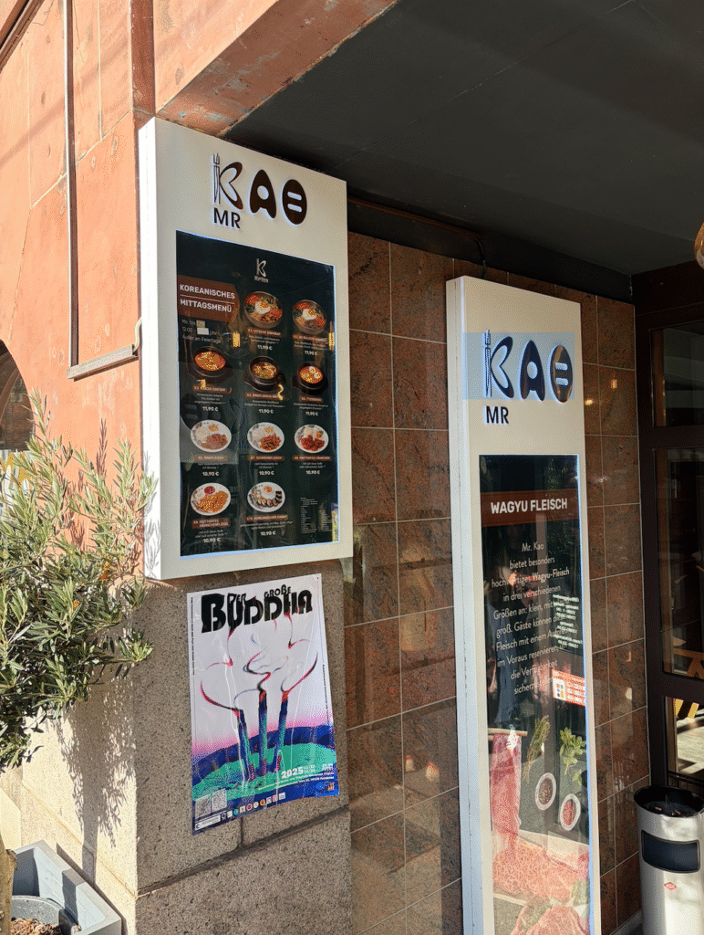 Outside of the Restaurant