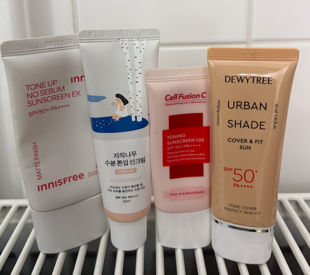 Korean Sunscreens